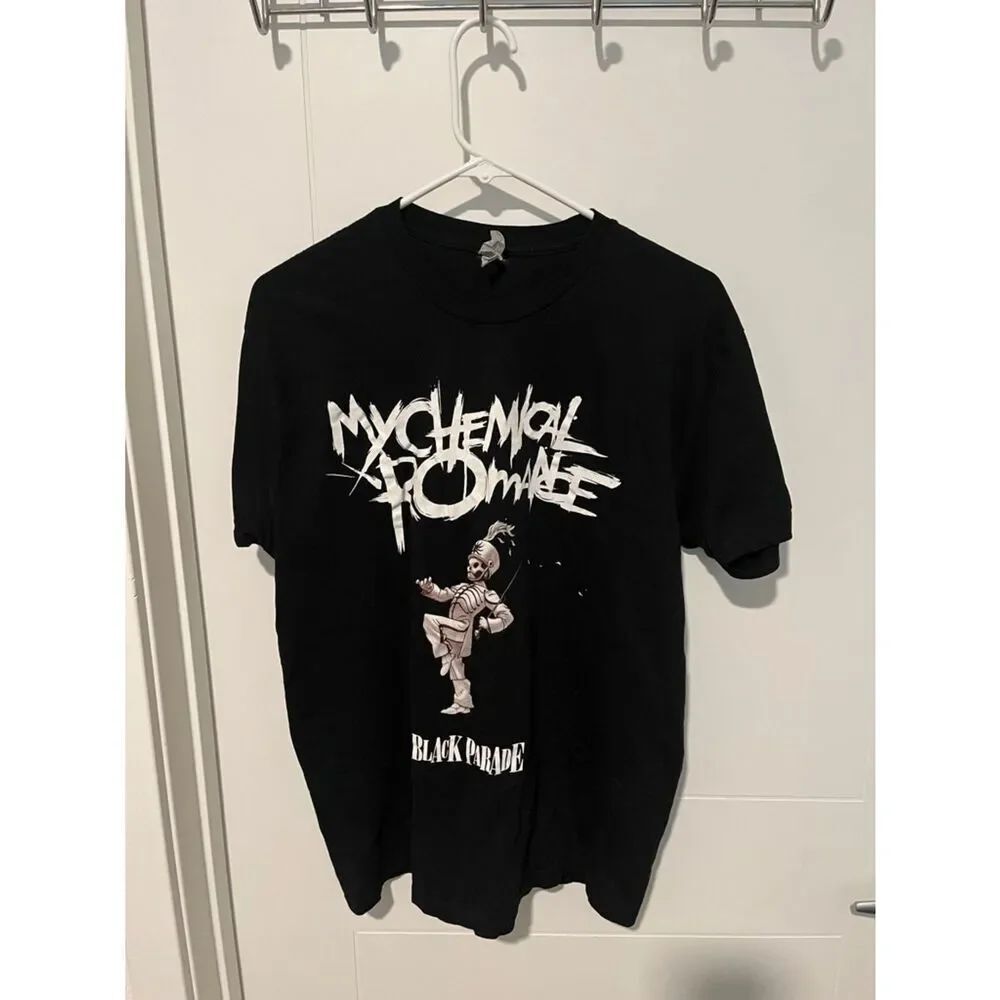 Y2K My Chemical Romance The Black Parade Band Graphic T-Shirt Music Concert